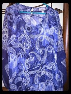 Dress  Barn 3XL free flowing Top